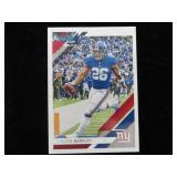 Saquan Barkley 2019 Panini Don Russ card #179