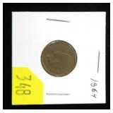 1864 Indian Head cent