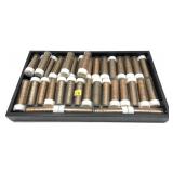 x37- Rolls of circulated cents- 1970-1979 -x37