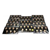 x11- 1982 Lincoln penny sets, varieties -x11 sets-