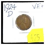 1924-D Lincoln cent