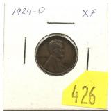 1924-D Lincoln cent