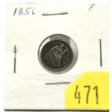 1856 half dime