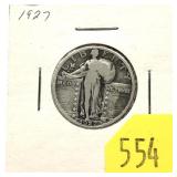 1927 Standing Liberty quarter