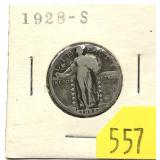 1928-S Standing Liberty quarter