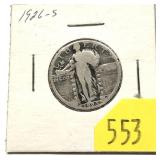 1926-S Standing Liberty quarter