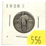 1928-S Standing Liberty quarter