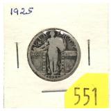 1925 Standing Liberty quarter