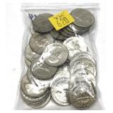 x35- Quarters, 90% silver, -x35 quarters, Sold by