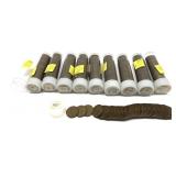 x10-Rolls of wheat cents -x10 rolls -Sold by the
