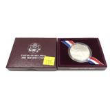 1992 Olympic baseball commemorative silver dollar,