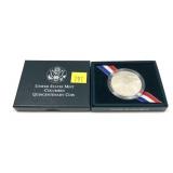 1992 Columbus commemorative silver dollar, Unc.