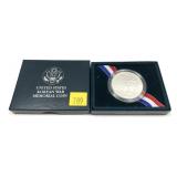 1991 Korean War commemorative silver dollar,