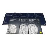 Lot, empty coins folders, 8 pcs.