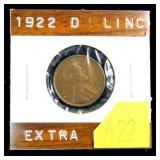 1922-D Lincoln cent
