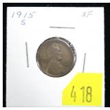1915-S Lincoln cent