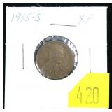 1915-S Lincoln cent