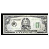 $50 Federal Reserve note series of 1934