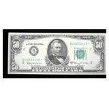 $50 Federal Reserve star note series of 1963A