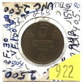 1940 Norway 5 ore