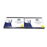 x2- 2001 Proof quarter sets, -2 sets, Sold by the