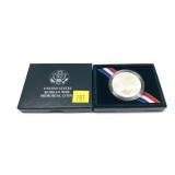 1991 Korean War commemorative silver dollar,