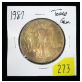 1987 American Silver Eagle, Unc.