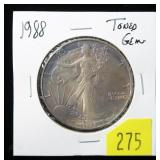 1988 American Silver Eagle, Unc.
