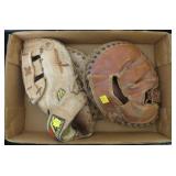 Lot, 2 Baseball Gloves: Wilson Bill Freehan A2576