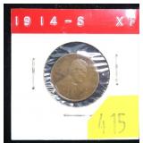 1914-S Lincoln cent