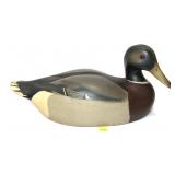 Carved Wooden Decoy, bottom marked Wood-Land