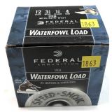 Box of 12 Ga. 3.5" No. 4 steel Federal waterfowl