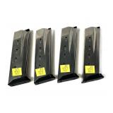 x4- Ruger .45 Auto 10 Rd. Magazines -x4