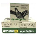 x3- Boxes of 20 Ga. 2.75" No. 6 Remington