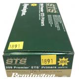 Lot of 1000 Remington 209 STS Premier primers,
