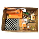 Lot, Lyman scale and case lube pad, loading tray