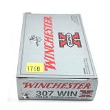 Box of .307 WIN 180-grain Winchester Power-Point