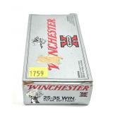 Box of .25-35 WIN 117-grain SP Winchester