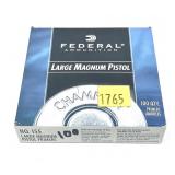 Box of Federal large magnum pistol primers,