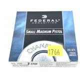 Box of Federal small magnum pistol primers,