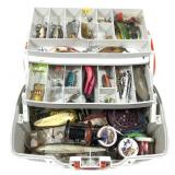 Plano tackle box with contents includes vintage