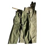 Lot: U.S Navy WWII Bibs stamped M-200 and U.S.N