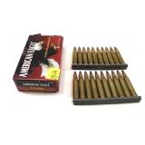 American Eagle .223 REM 55-grain FMJ cartridges,