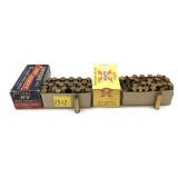 Lot, 2 vintage boxes of .22 LR. cartridges, 50