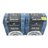 x2- Boxes of 20 Ga. 2.75" No. 7.5 Federal game