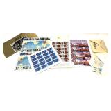 Lot: assorted Sheets of Stamps
