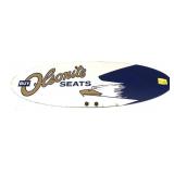 "Buy Olsonite Seats" double sided sign 18" L. x