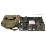 Lot: 12 M14 30 Round Straight mags - Military,