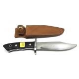 Custom stainless knife marked Daniel R. Vertrees