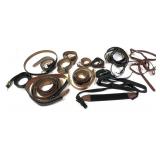 Lot: Assorted Leather Belts and slings
